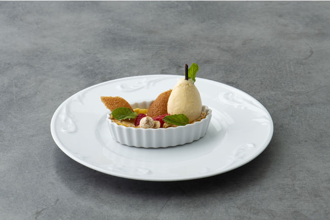 洋梨のフロニャルド バニラアイス