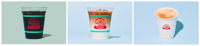 ・オーガニックコーヒー　250円　   　             ・カフェラテ(ICE）270円　    　　   　   ・カフェラテ(HOT）270円
