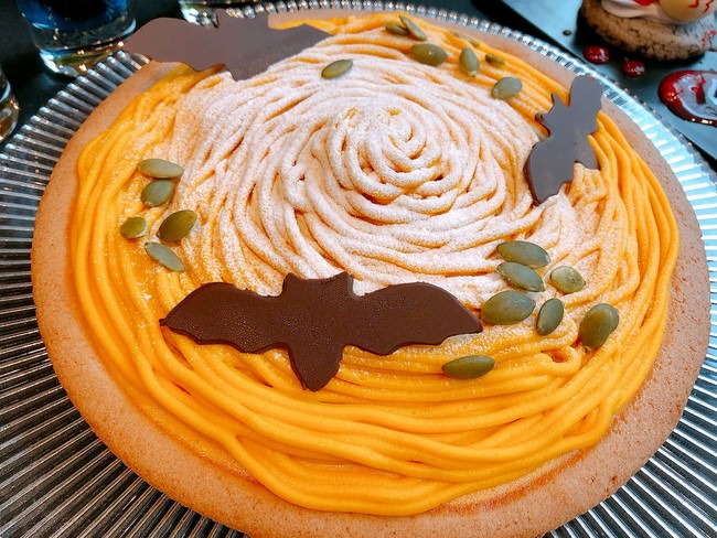 パンプキンチーズタルト