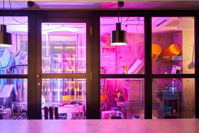 WAKAZE TOKYOに併設する三軒茶屋醸造所