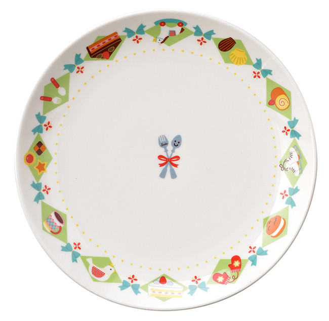 クリスマス限定ケーキ皿　直径18センチ