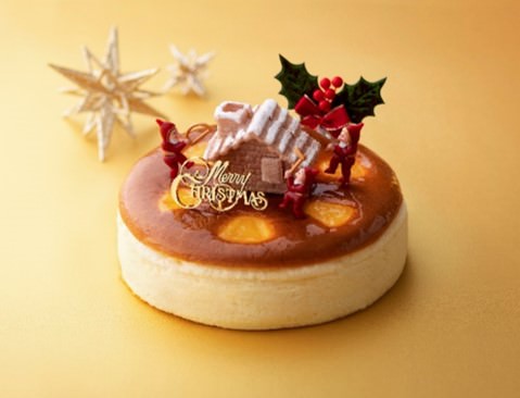 クリスマスチーズケーキ 直径17cm 2,800円(税込)