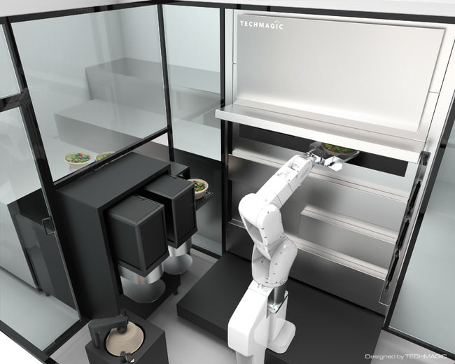 テクノロジーで外食の顧客体験を再定義するCRISPが、TechMagicとサラダ調理ロボットの共同開発を開始