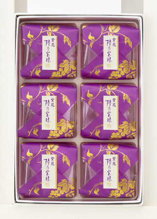 陸乃宝珠 紫苑　6個入