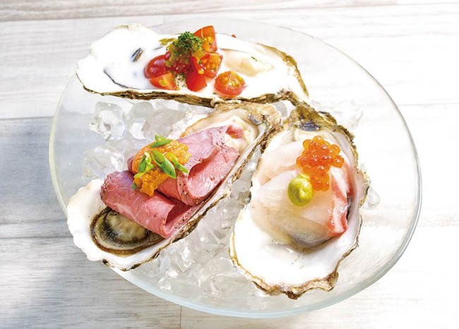 オイスターカクテル３種