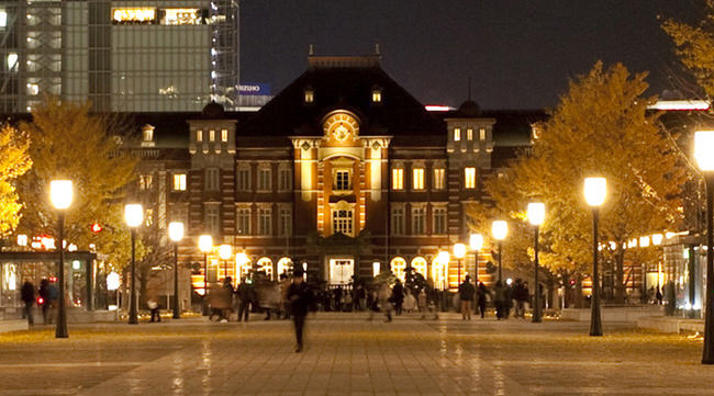 東京ステーションホテルがある東京駅丸の内駅舎 イメージ