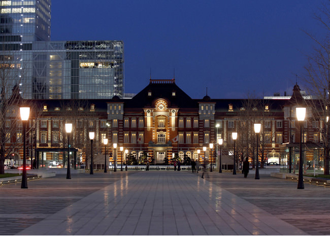 東京ステーションホテルがある東京駅丸の内駅舎 イメージ