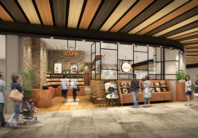 店舗外観パース