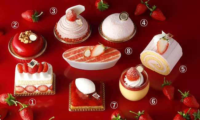 定番ケーキ集合イメージ