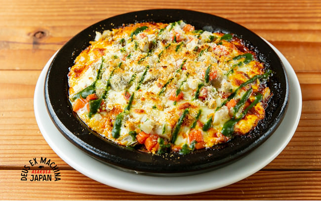 根菜の焼きチーズ   カレー   