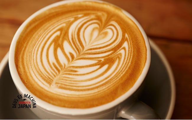 自家焙煎 カフェラテ