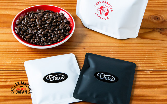 デウス浅草カフェ自家焙煎コーヒー豆