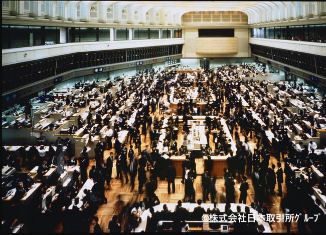 旧立会場の風景