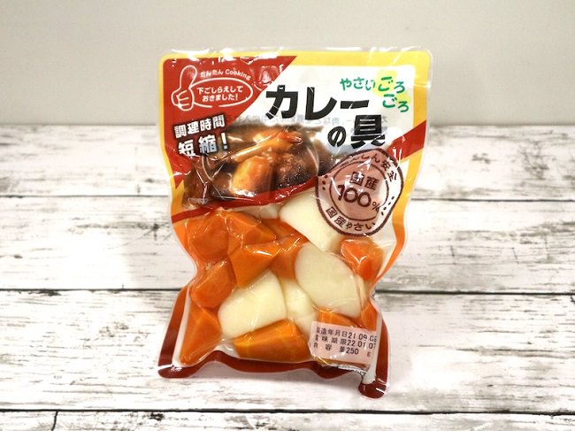 カレーの具（本体価格198円／税込214円）