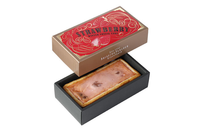 『冬の手焼きチーズケーキ（いちご）』 2,970円(税込)