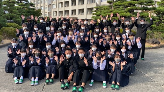 徳島商業高等学校の皆さん