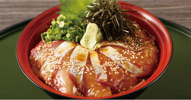 胡麻ぶりひら丼