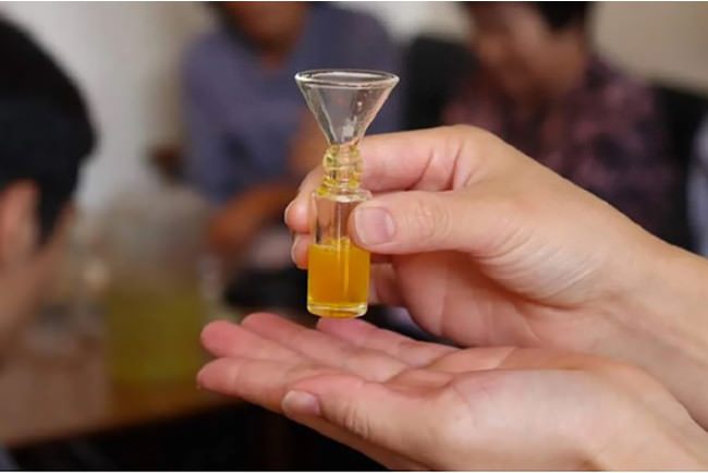 茶の実から獲れたオイル