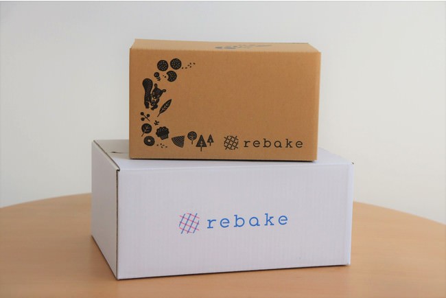 rebakeが用意する段ボール