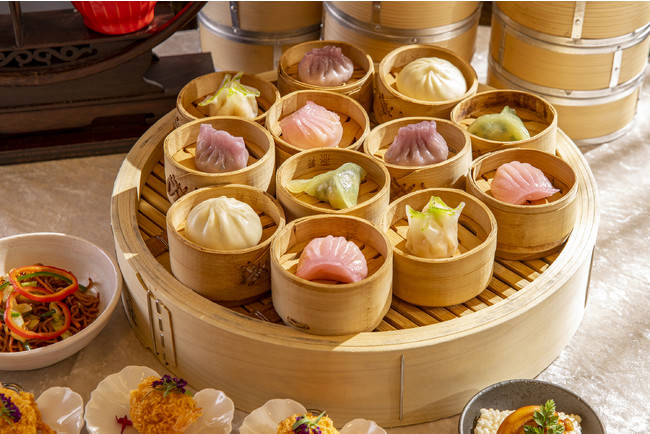 ワゴンサービスでご用意する点心10種