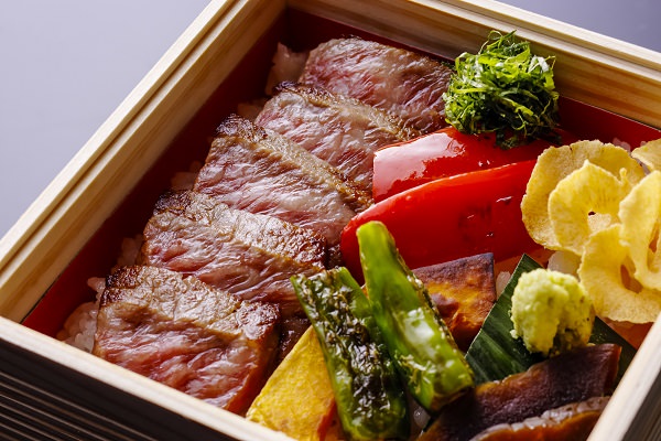 近江牛ステーキ重（イメージ）