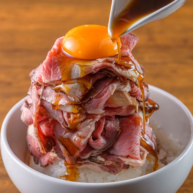 【池袋店ランチ限定】「ローストピース丼」(1,500円)