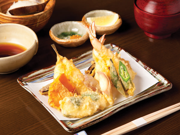 日本橋魚新「天ぷら定食」