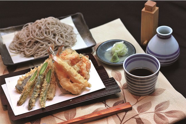 日本橋魚新「天蕎麦」