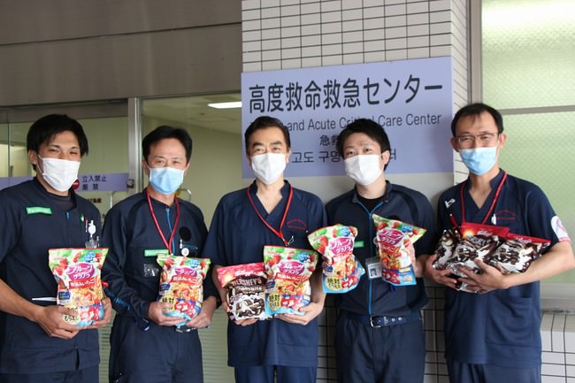 大阪大学医学部附属病院 医師と救急救命士のみなさん