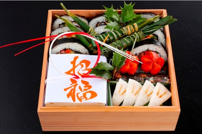 縁起の良い食材を揃えた日本料理「木の花」の“特製恵方巻”