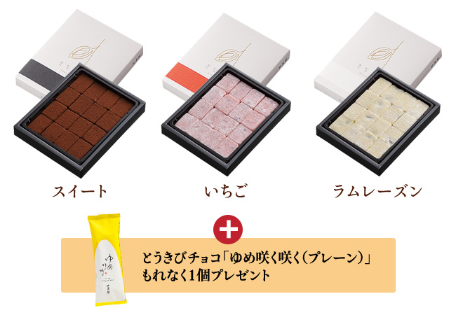 「生チョコレート きなりね」バレンタインセット　税込2,268円