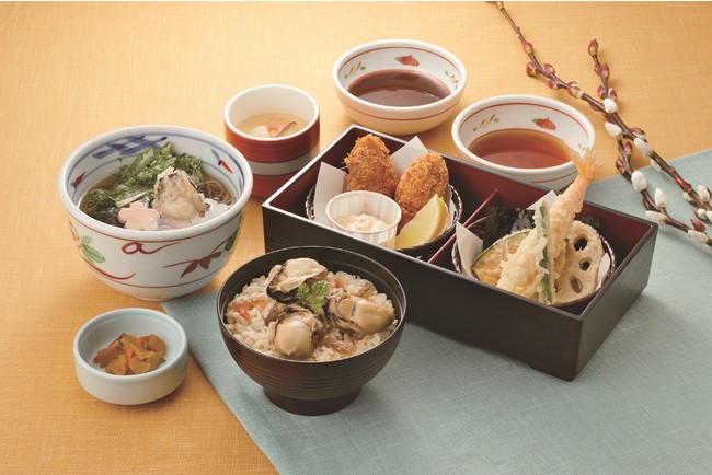 牡蠣三昧膳　１,４９９円(税込１,６４８円)