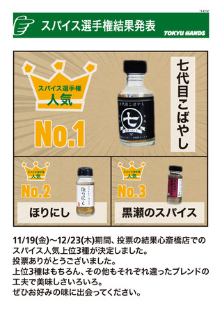 提供：東急ハンズ心斎橋店