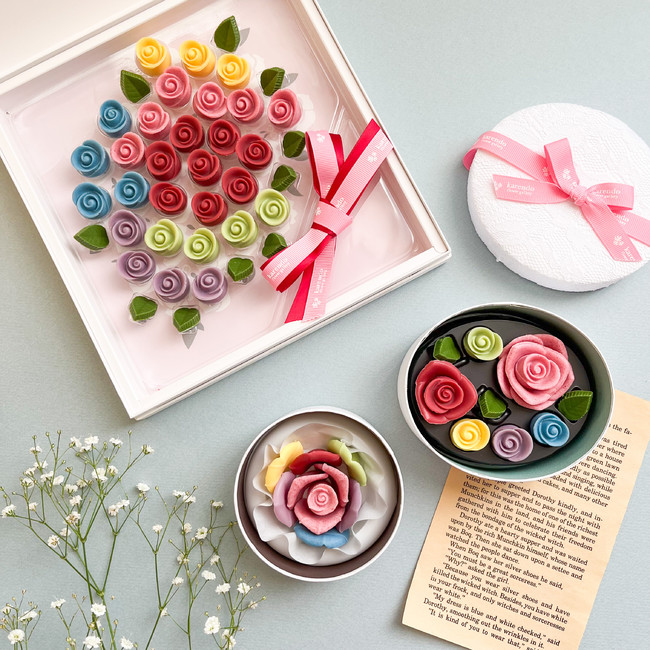 お花屋さんが作るフラワーチョコレート
