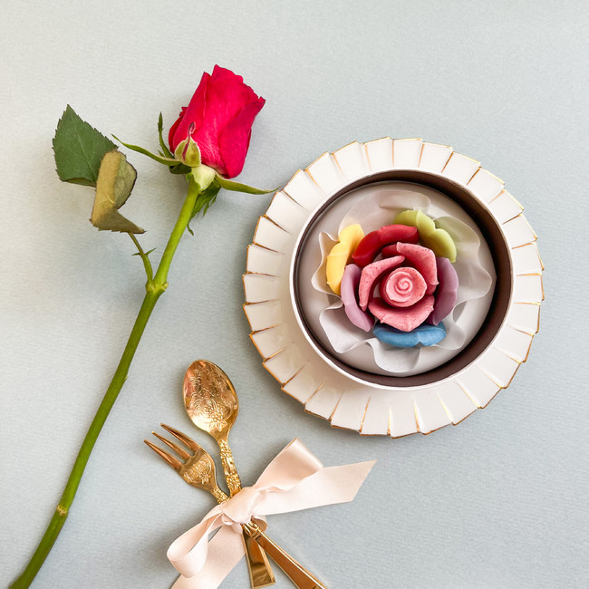 レインボーローズ花言葉「無限の可能性」