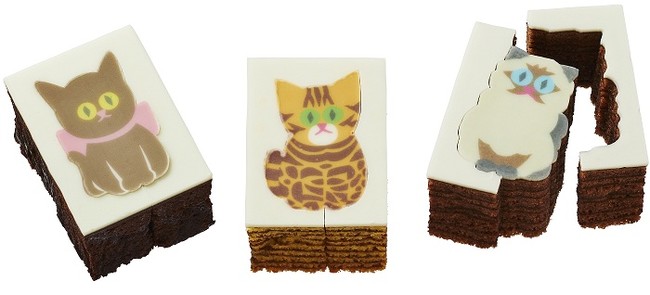 Cat Out!confectioneryバレンタイン3個セット （3個入り）1,728円　※中央街区パーク