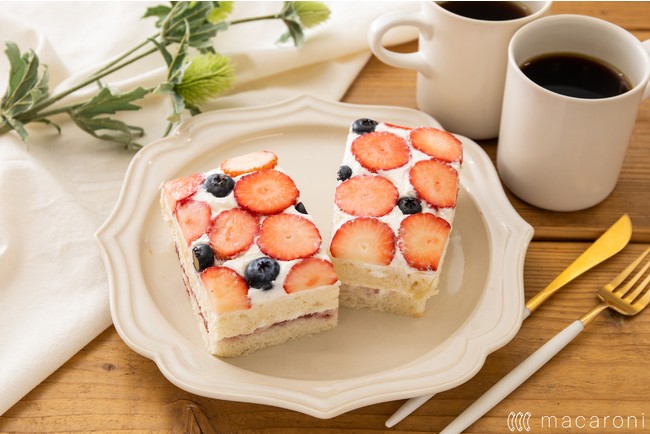 乃が美　中井シェフ考案「おうち乃が美DE フルーツオープンサンド