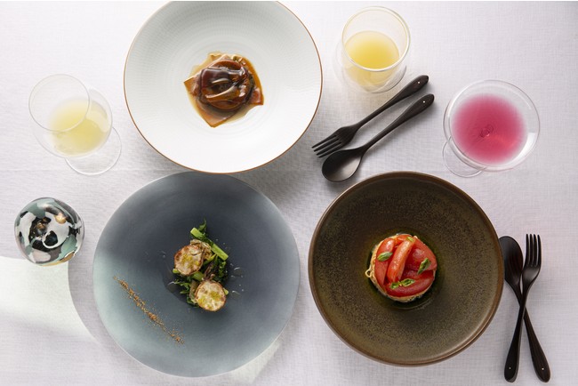 ”黒トリュフ”はガストロノミーヴィーガンコースでもお楽しみいただけます。