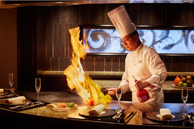 鉄板アミューズ 焼きトマト