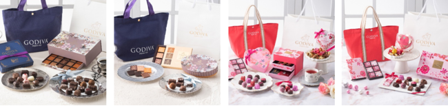 QVC」で「GODIVA 50周年アニバーサリー プレミアムセット オリジナルバッグ付」「GODIVA パワーオブピンク ときめく心 プレミアムセット  オリジナルバッグ付」など4種を数量限定販売 | グルメプレス