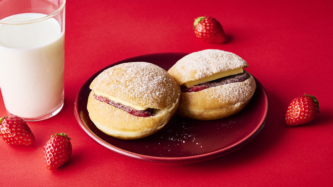 クリスピー・クリーム・プレミアム 苺＆小倉のあんバター