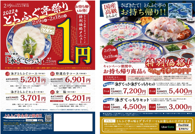 【とらふぐ亭祭り】