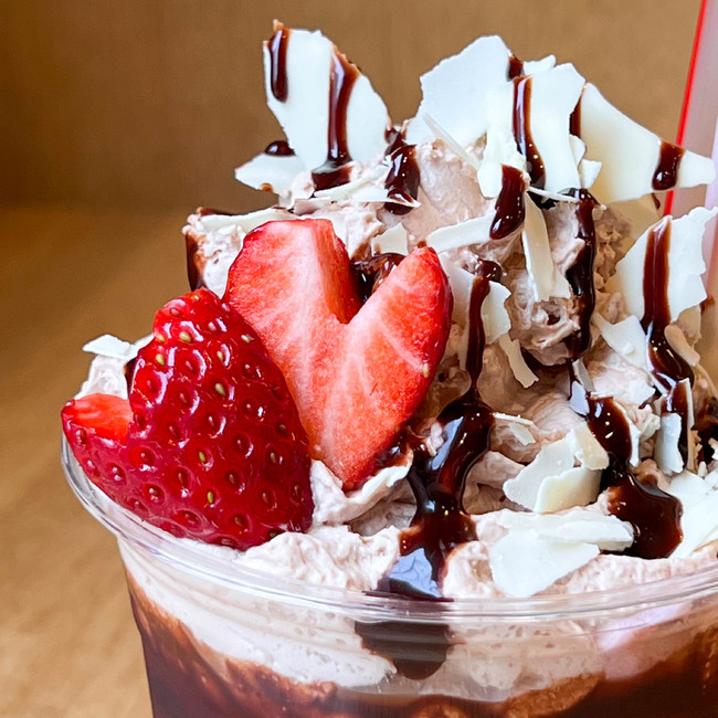 いちごチョコスムージー