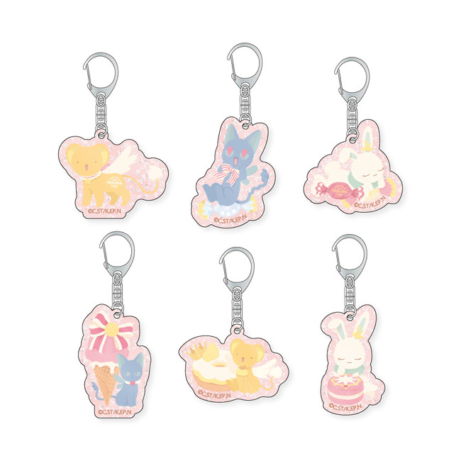 ラメアクリルチャーム(ランダム6種)　¥660