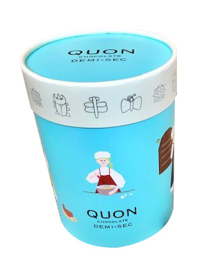 QUON chocolate DEMI-SECえんとつBOX小（3個入り、日本製）1,394円