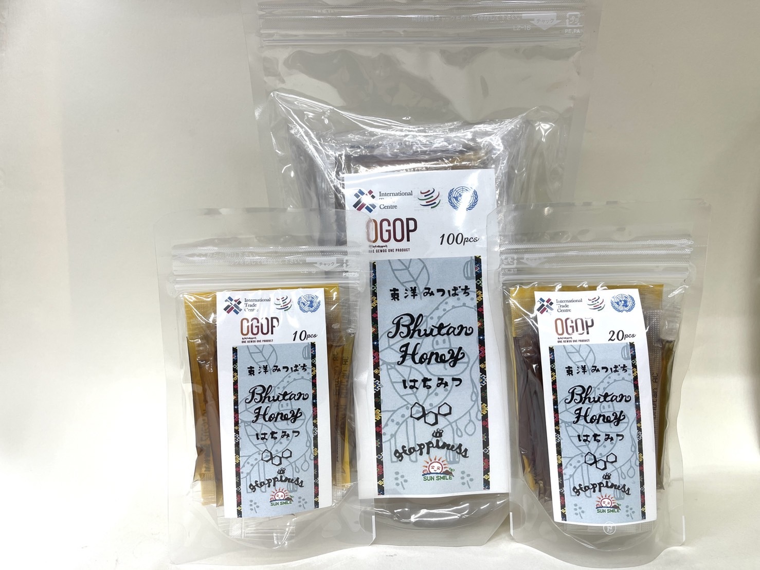 国連機関ITCの協力により
ブータン産OGOP　東洋ミツバチのはちみつを3月9日に発売