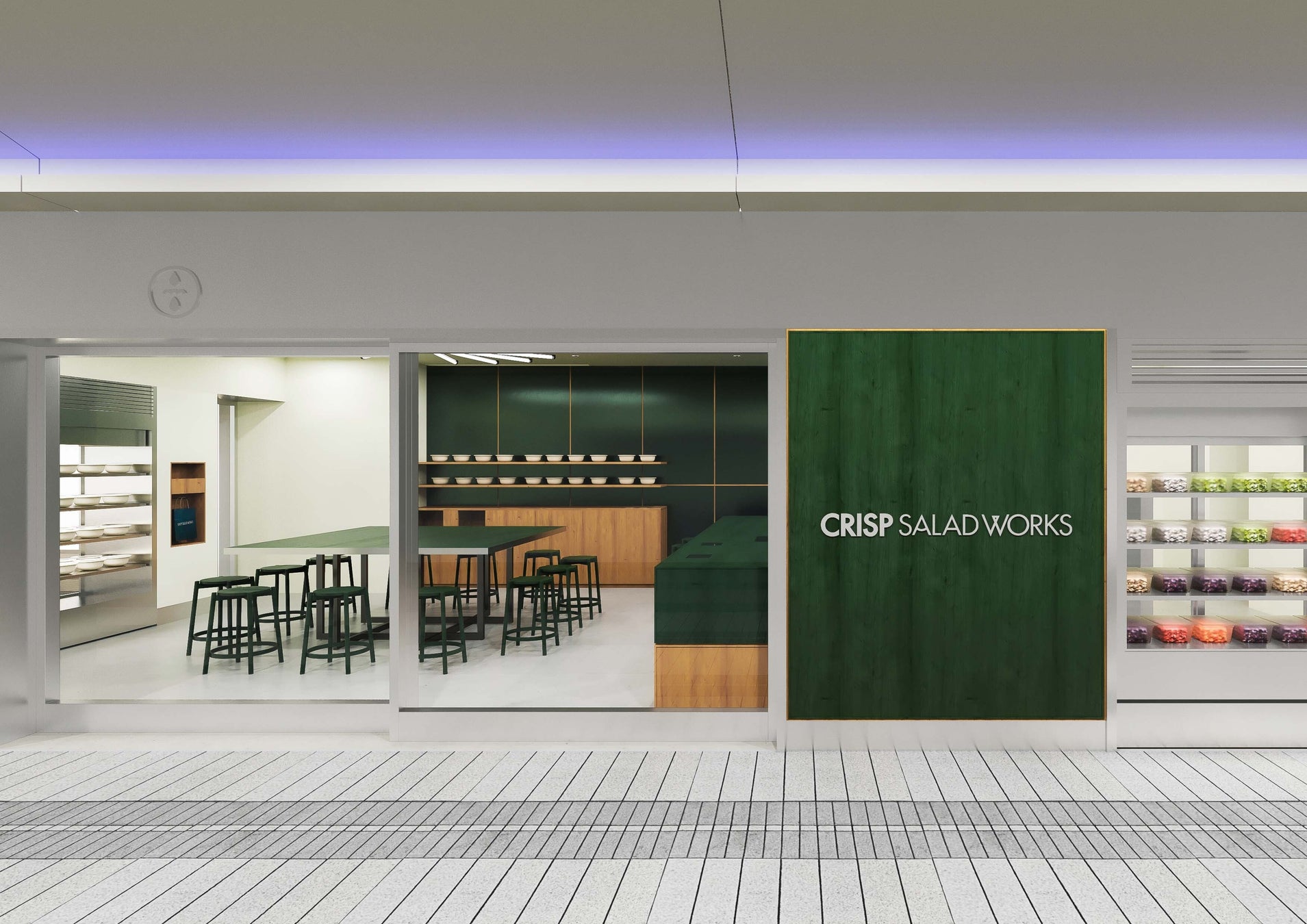 カスタムサラダ専門店 CRISP SALAD WORKSが大阪初出店となる店舗を阪急三番街に3月24日（木）オープン