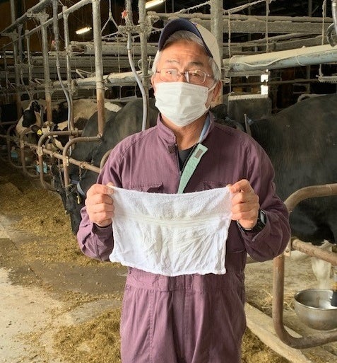 牛乳産地に「タオルを贈る運動」累計260万枚に　初めての募金呼びかけは9,444口122万7,720円
