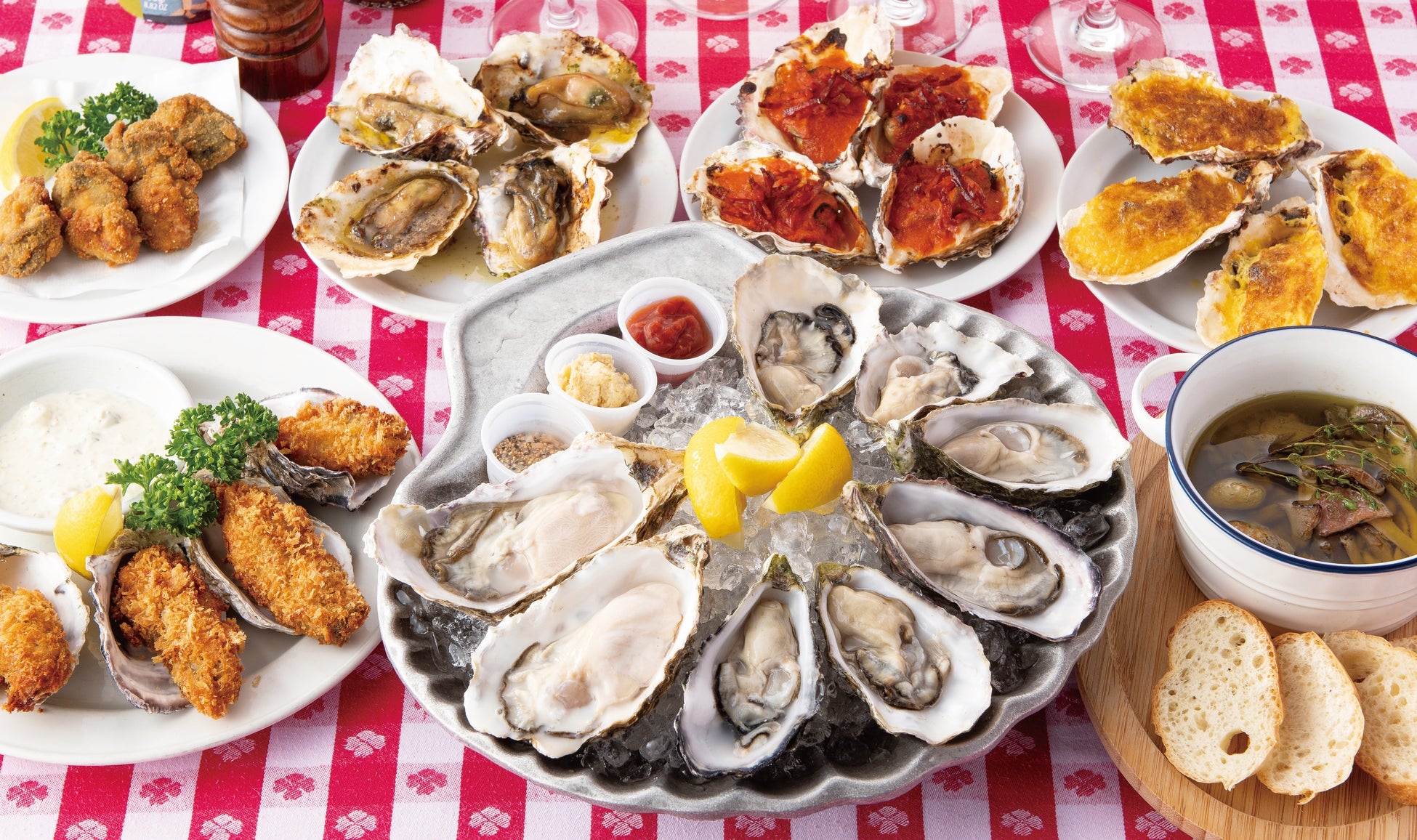 「グランド・セントラル・オイスター・バー＆レストラン」品川店　オイスター食べ飲み放題企画「OYSTER MANIA！（オイスターマニア！）」