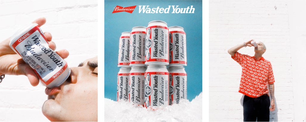 VERDY × Budweiser が遂にコラボレーション を発表！Wasted Youthを象徴するチューリップのオリジナルグラフィックを掲げ全国のコンビニをはじめとする量販店にて順次販売開始